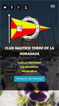 Mobile Screenshot of clubnauticotorrehoradada.com